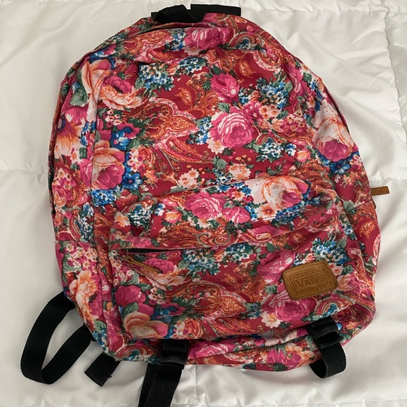 Vans Handbags - Floral Vans Backpack